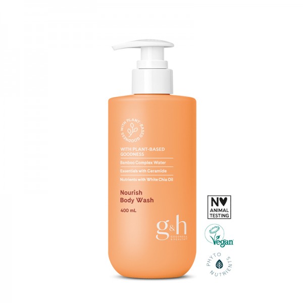 g&amp;h GOODNESS &amp; HEALTH Nourish - Duschgel - 400 ml - Amway